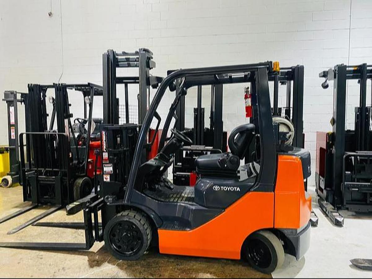 CSA Propane Forklift | 4,000 lb | 80” Trucker’s Mast | Side Shift | Cushion Tires | Low-Clearance Dock Entry | Brampton ON