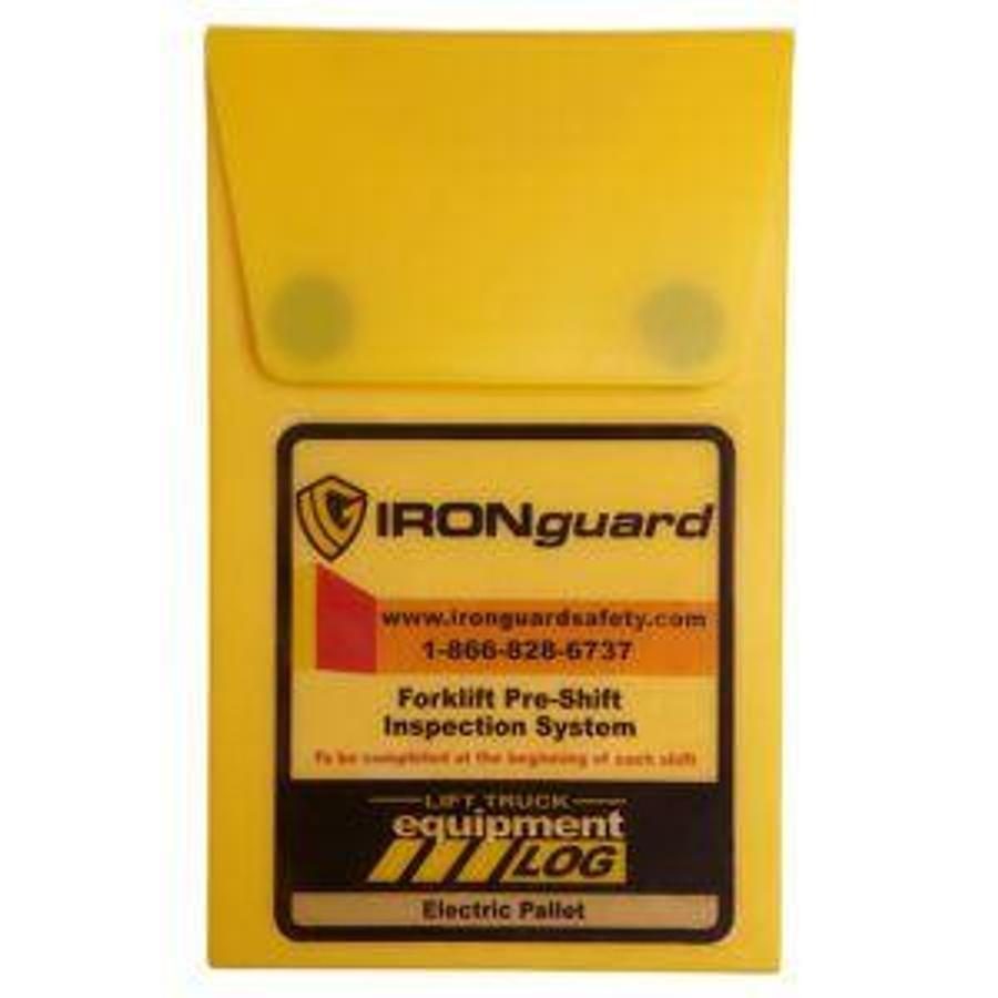 Lift Truck Log Book | CSA/MOL Compliant | Electric Counterbalance | 624 Checklists | Brampton ON | Premier Lift Equipment