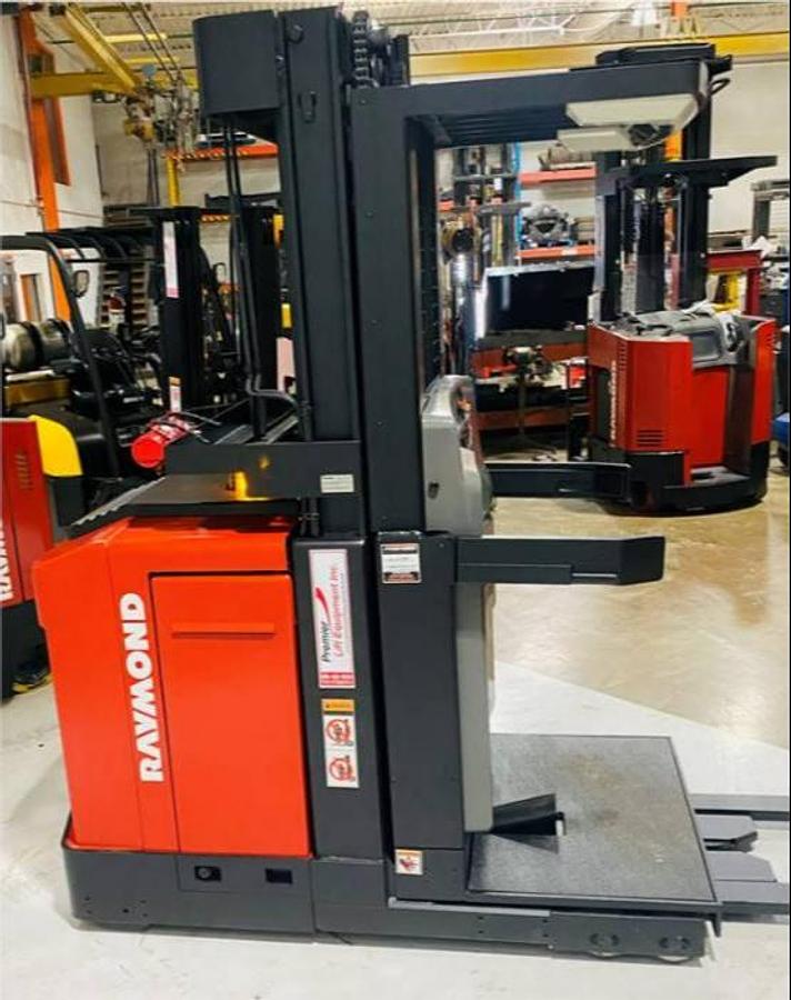 Sold-Raymond-EASIOPC30TT-CSA-Electric-Order-Picker-3,000lb-204”-Lift-WireGuidance-BramptonON