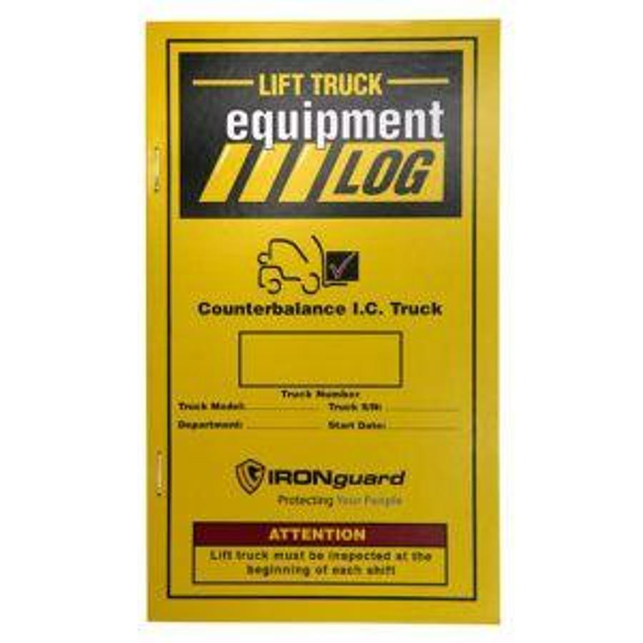 Lift Truck Log Book | CSA/MOL Compliant | Propane Counterbalance | 624 Checklists | Brampton ON | Premier Lift Equipment
