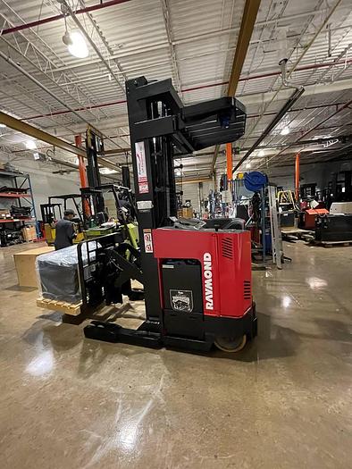 Refurbished SOLD – Refurbished 1999 Raymond EASIR30TT | Electric Reach Truck | CSA Certified | Mississauga Deployment Completed