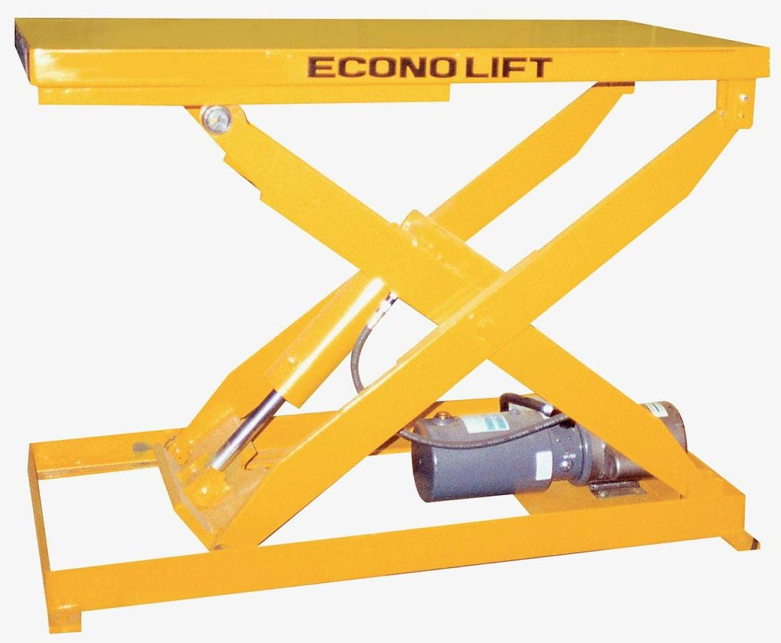 ECONOLIFT SL24-20 Industrial Scissor Lift Table - 2000 lb Capacity - 24 inch Travel