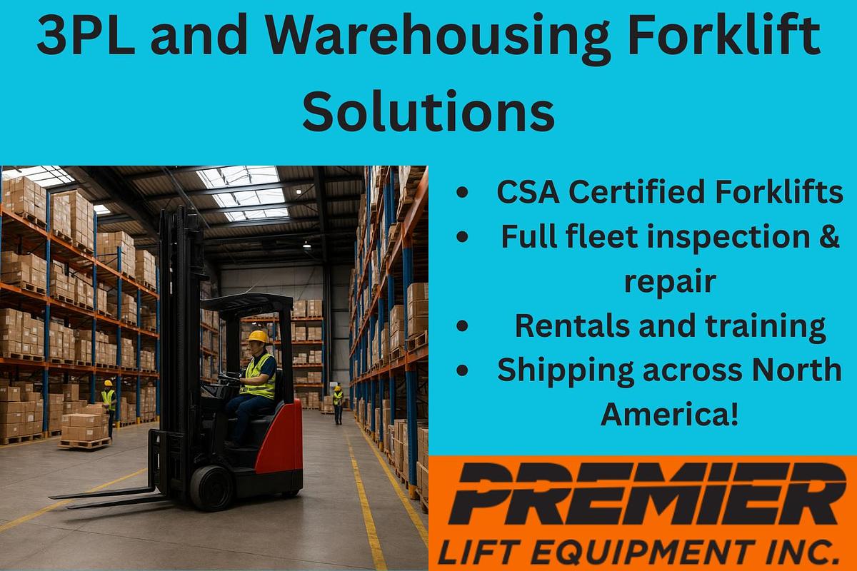 Used CSA Forklift Service | 3PL & Warehousing – CSA‑Certified | GTA & Export