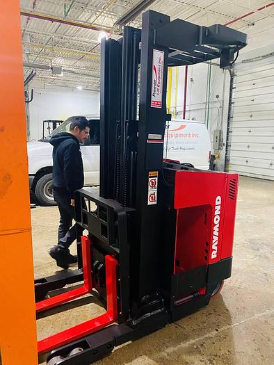 Refurbished SOLD – Refurbished 2003 Raymond EASIR30TT | Electric Reach Truck | CSA Certified | Mississauga Deployment Completed