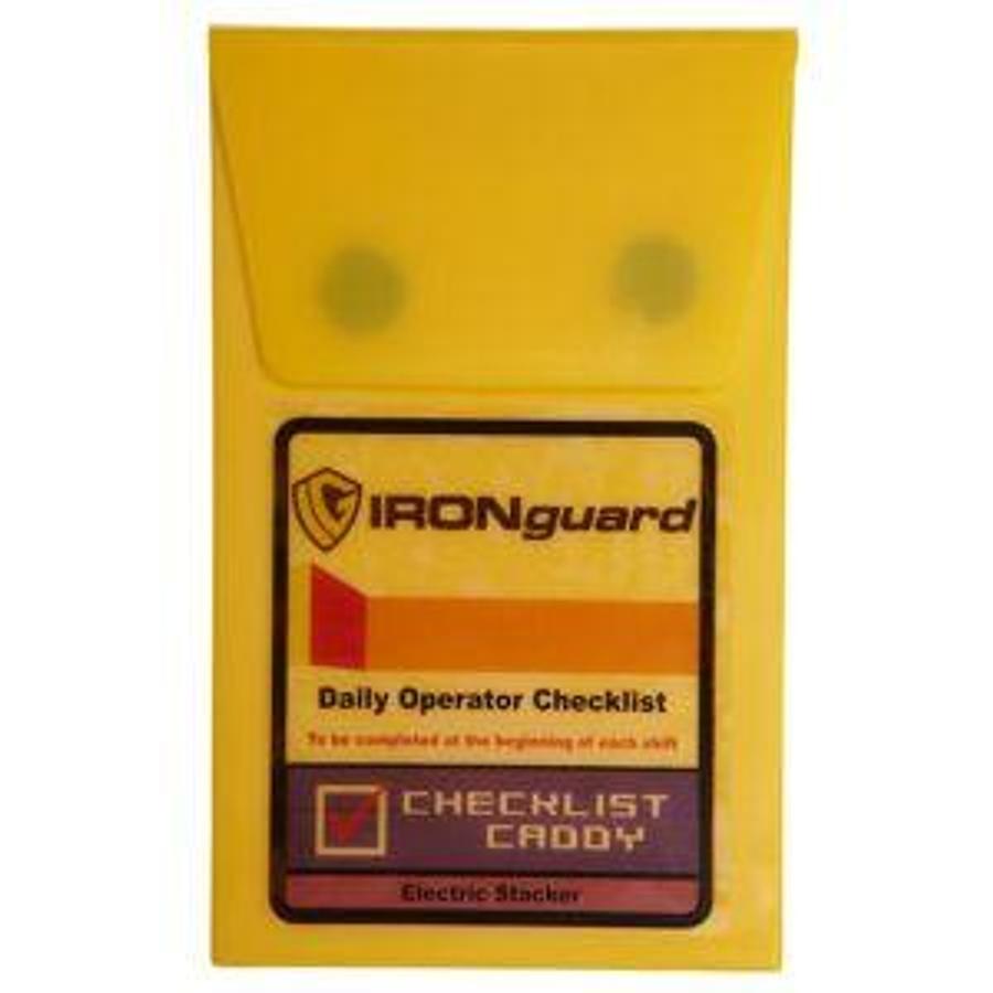 Checklist Caddy | Electric Stacker | CSA/MOL Compliant | 75-Sheet Log Pad | Brampton ON | Premier Lift Equipment