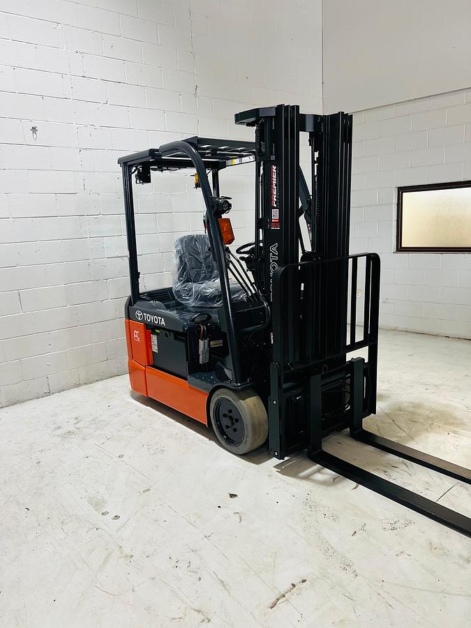 Opposite side view showing battery compartment and CSA-certified labeling