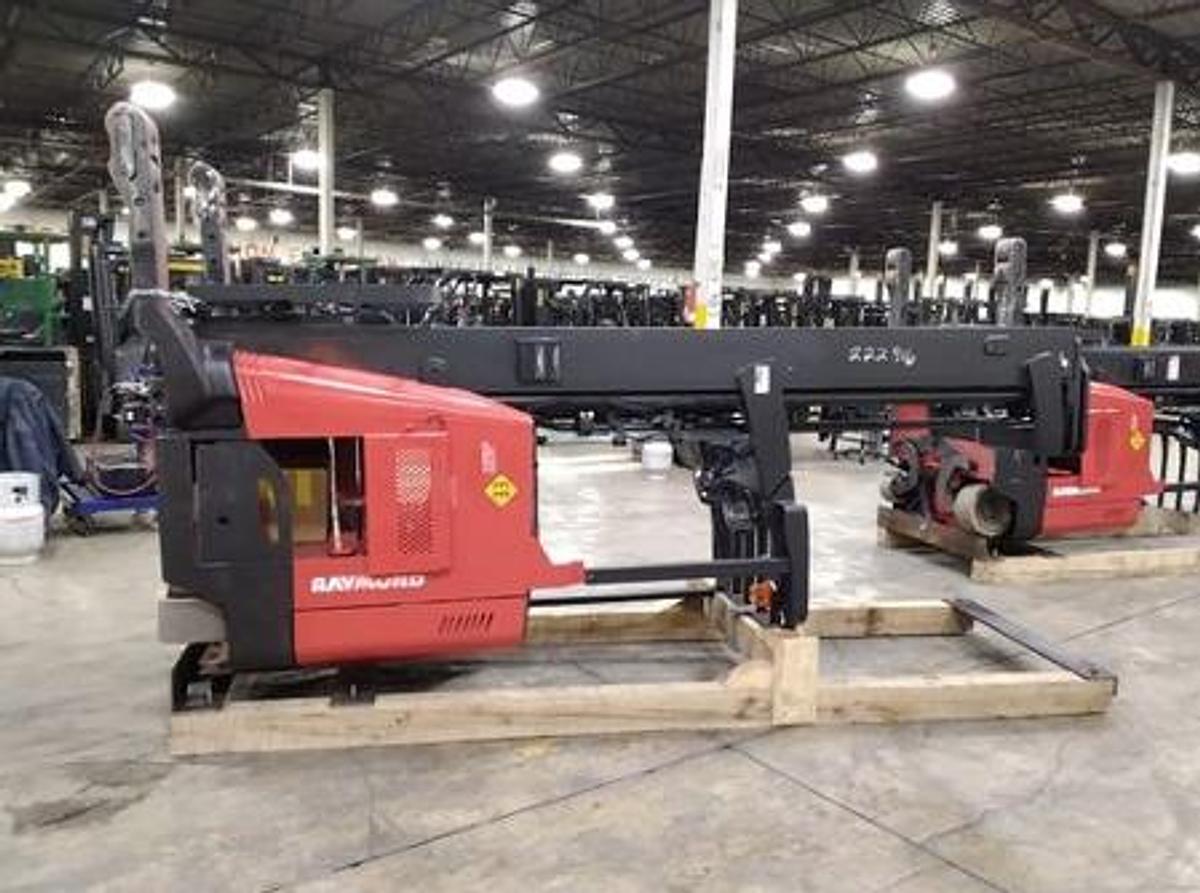 Refurbished 2020 Raymond 750‑R45TT | 4,500 lb Single Reach | 143/321” TSU Mast | 36V Electric | Side‑Shift | CSA/MOL Certified | Brampton ON