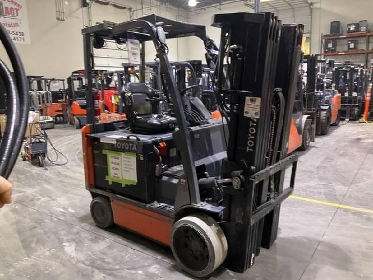 Opposite side view showing battery compartment and CSA-certified chassis