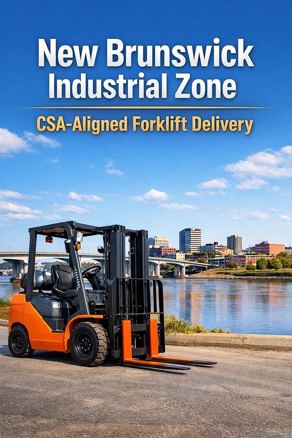 New Brunswick Industrial Zone — CSA‑Aligned Forklift Delivery