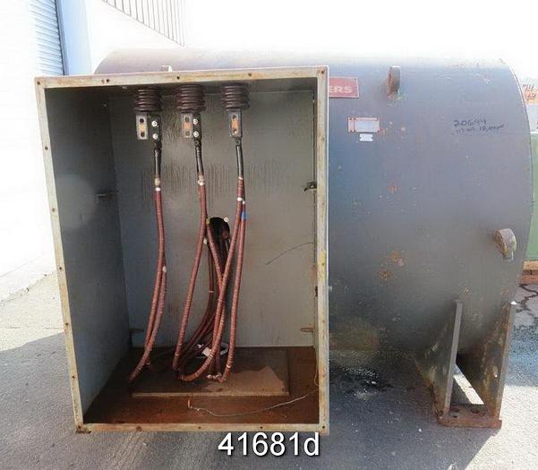 Used Allis Chalmers 1500 Hp Induction Motor, 1175 Rpm, 4160 Volt #41681