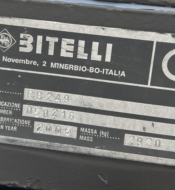 Usado 2005 Bitelli BB 650 DT