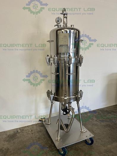 Used Begerow  Beco-Integra Stainless Steel Filter Housing w/ Valves, 16" SS Housing