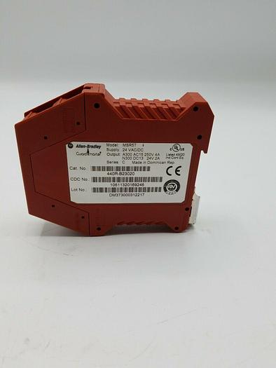 Used Allen-Bradley MSR5T Guard Master Monitoring Safety Relay 440R-B23020
