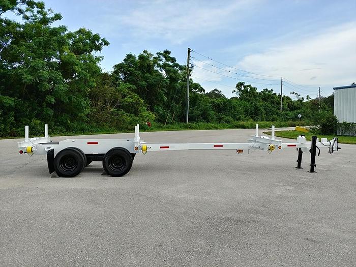 Used 2004 Butler BP-2080 TA EB Extendable Pole Trailer - H01211