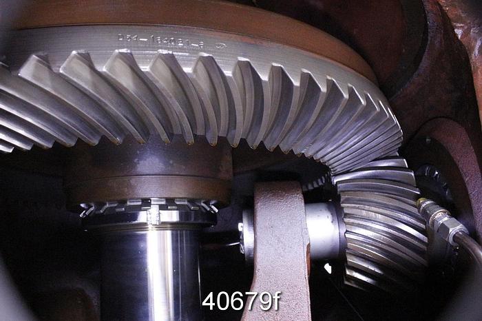 Used Beloit Model 3396 Shark Pulper Drive, with Stainless Steel Extraction Plate #40679