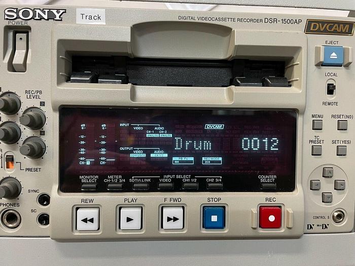 Used Sony DSR-1500AP