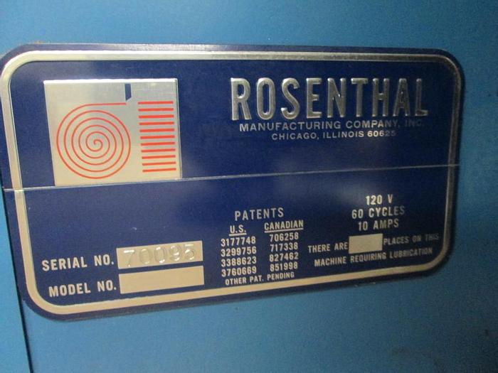 Used 30" ROSENTHAL SHEETER SHEETMASTER MODEL SM-30