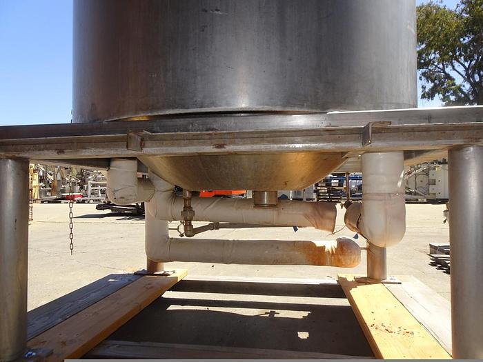 Used Kettle, 300 Gallon, S/st, Jkt, Dbl Agit, JC Pardo #S743096