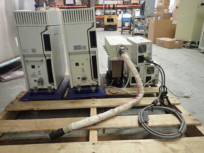 Used Lot of 2 Mettler Toledo ReactIR-4000 FTIR Analyzers w/ 3 Power Supplies & Extras