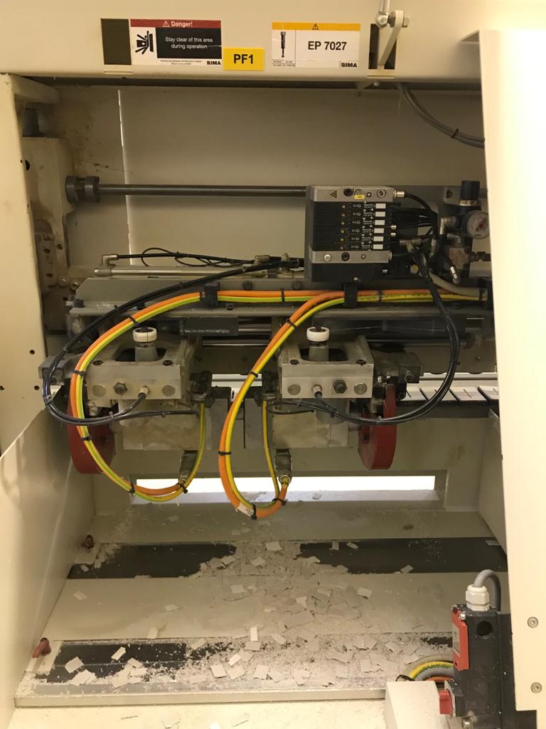 Used 2012 Ima Advantage 400L Edgebander w/ Pre-Milling and Corner Rounding