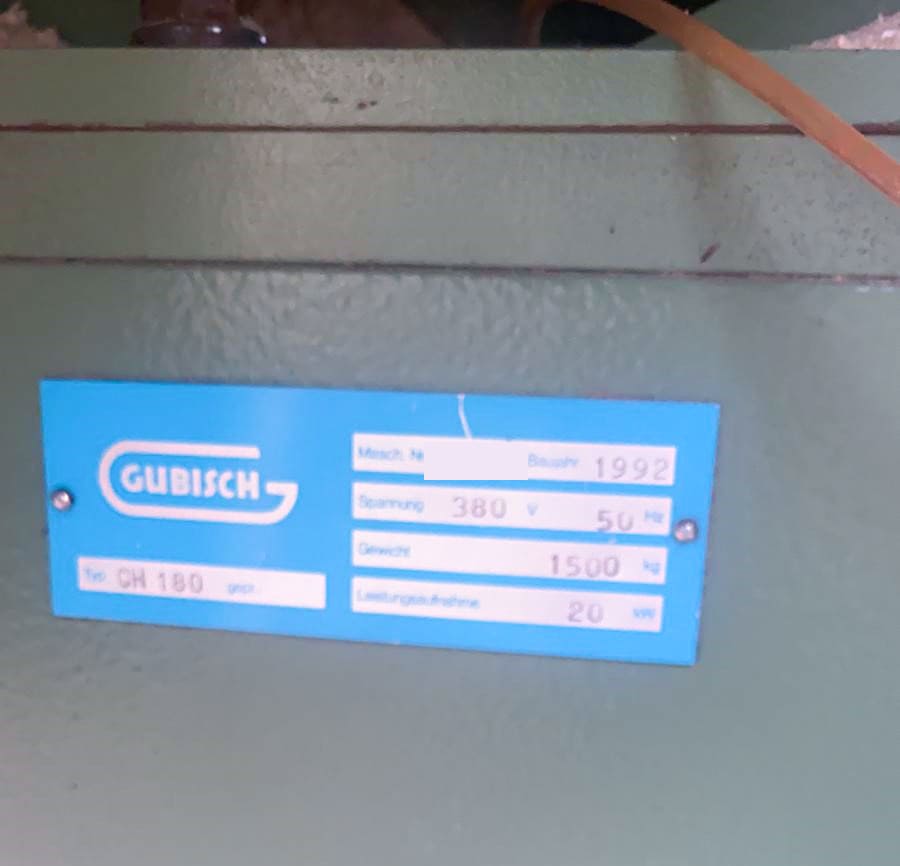 Used Gubisch Centromat CH  180 - Four side planers - 1992