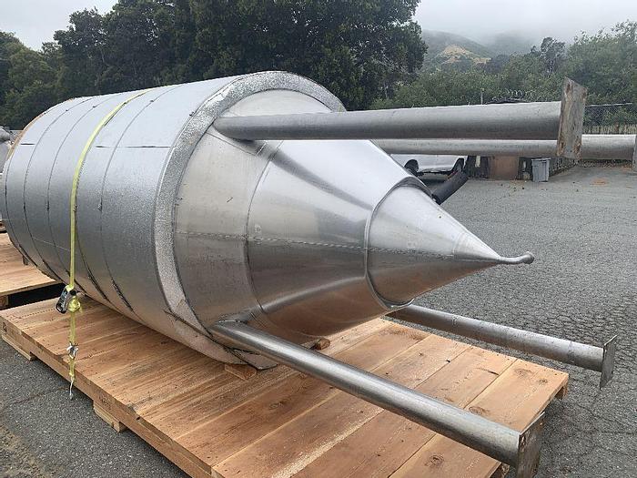 Used Tank, 1,300 Gallon, S/st, Jkt, DT/CB, Insul, C #S743887