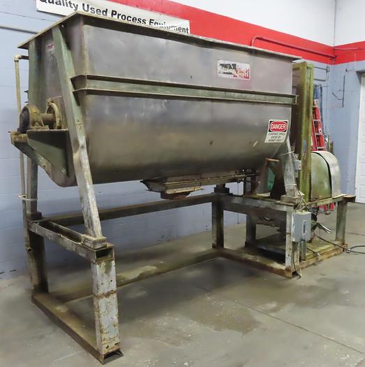 Used 100 CU. FT. STRONG SCOTT RIBBON BLENDER - S/S - 20 HP