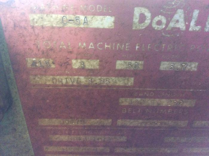 Used DoALL Model C 5A Automatic Horizontal Bandsaw