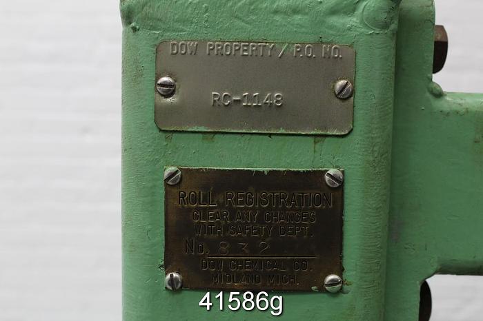 Used Wheeler Company Lab Calender, 15" Operating Face #41586