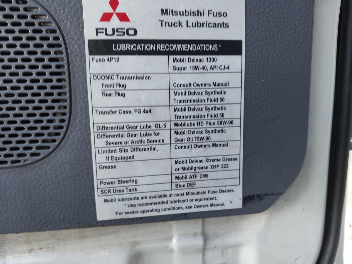 Used 2012 Fuso FE 180 Diesel with a 14' Stake Dump