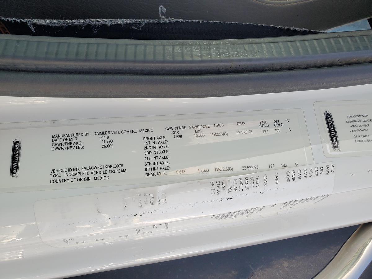 Used 2019 Freightliner M2 16 'Stake Bed