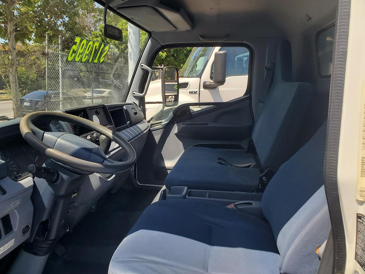 Used 2012 Fuso FE 180 14 foot flatbed