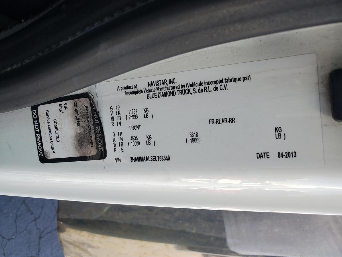 Used 2014 International 4300 24 ft Box Truck for Sale