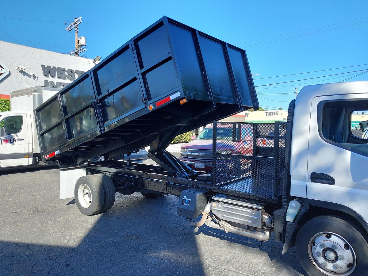 Used 2012 Fuso FE 180 Diesel with a 14' Stake Dump