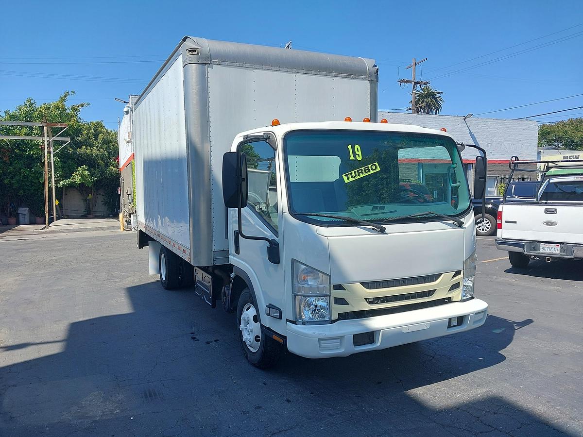 Used 2019 Isuzu NPR 14' Dump Truck