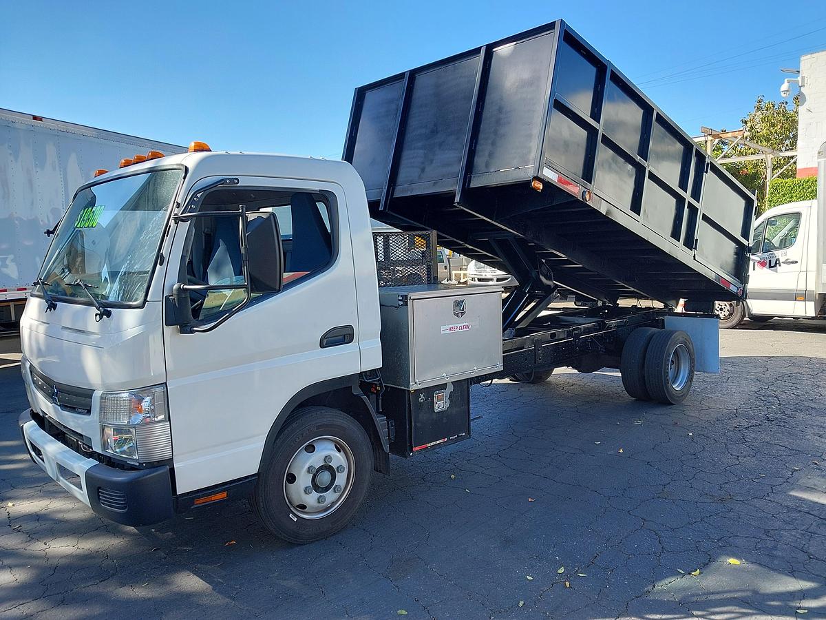 Used 2012 Fuso FE 180 Diesel with a 14' Stake Dump