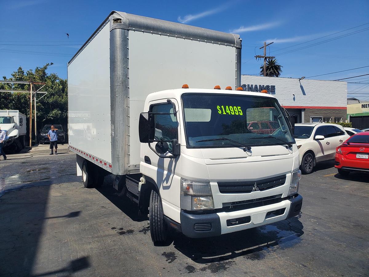 Used 2012 Fuso FE 180 Diesel with a 16 foot Van