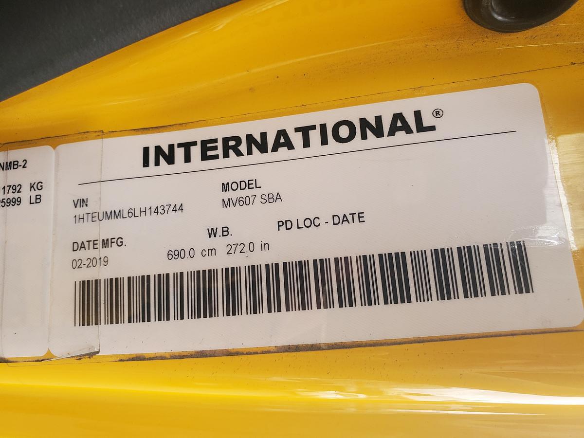 Used 2020 International MV607