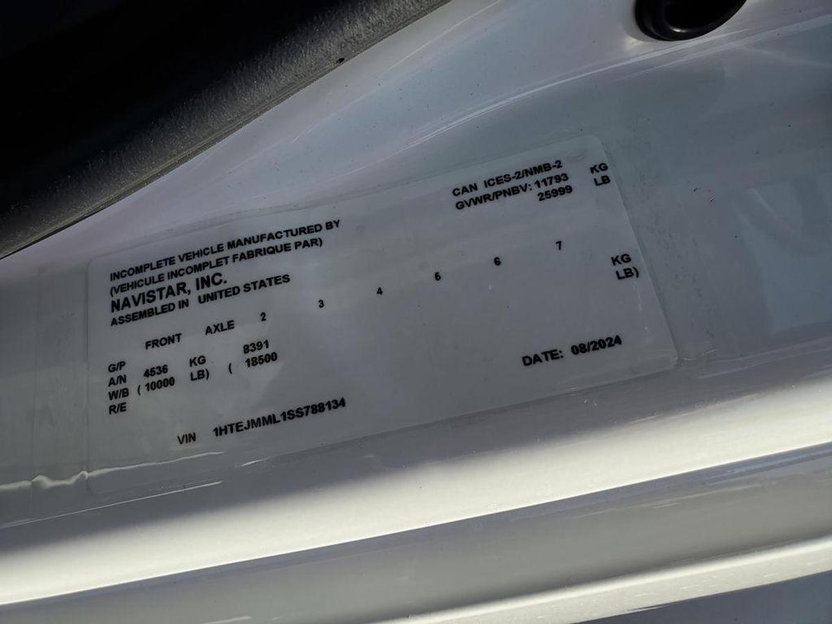 2025 International HV 607