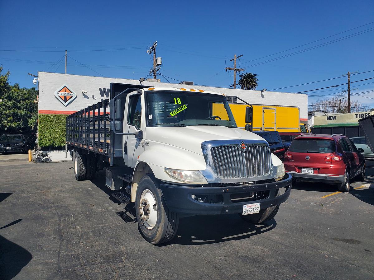 Used 2019 International 4300 with 26' Stake Bed