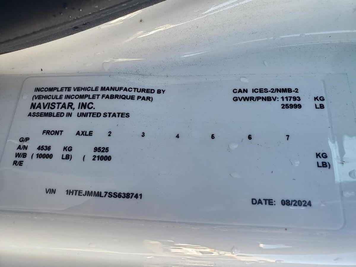 2025 International HV 607