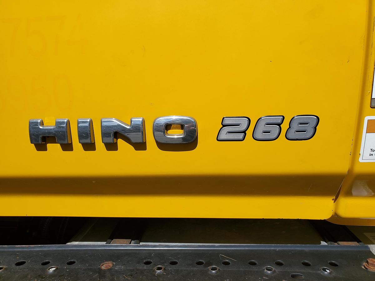 Used 2020 Hino 268 with 20' Flatbed