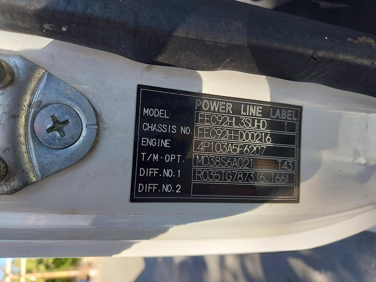 Used 2012 Fuso FE 180 Diesel with a 14' Stake Dump
