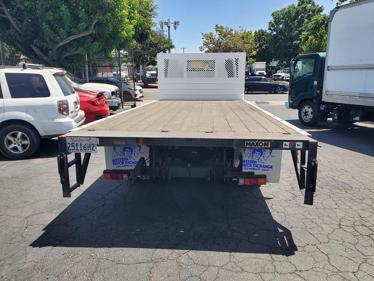 Used 2017 Fuso FE180 with 20' flatbed