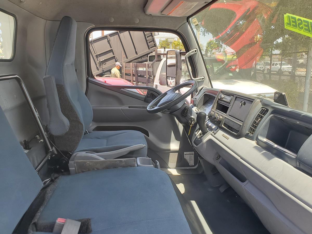 Used 2017 Fuso FE180 with 20' flatbed