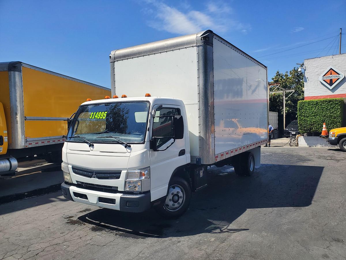Used 2012 Fuso FE 180 Diesel with a 16 foot Van