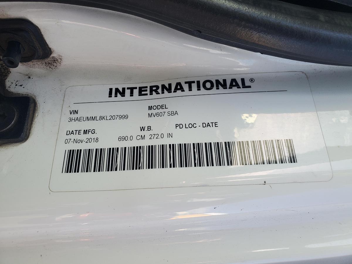 Used 2019 International 4300 with 26' Stake Bed