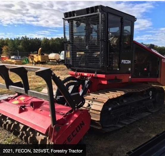 Used 2021 Fecon 325VST Forestry Tractor