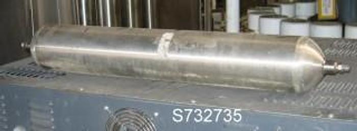Used Tank, 1 Gallon, 304L S/st, Pressure, Cylinder, 1800 PSI, #S732735