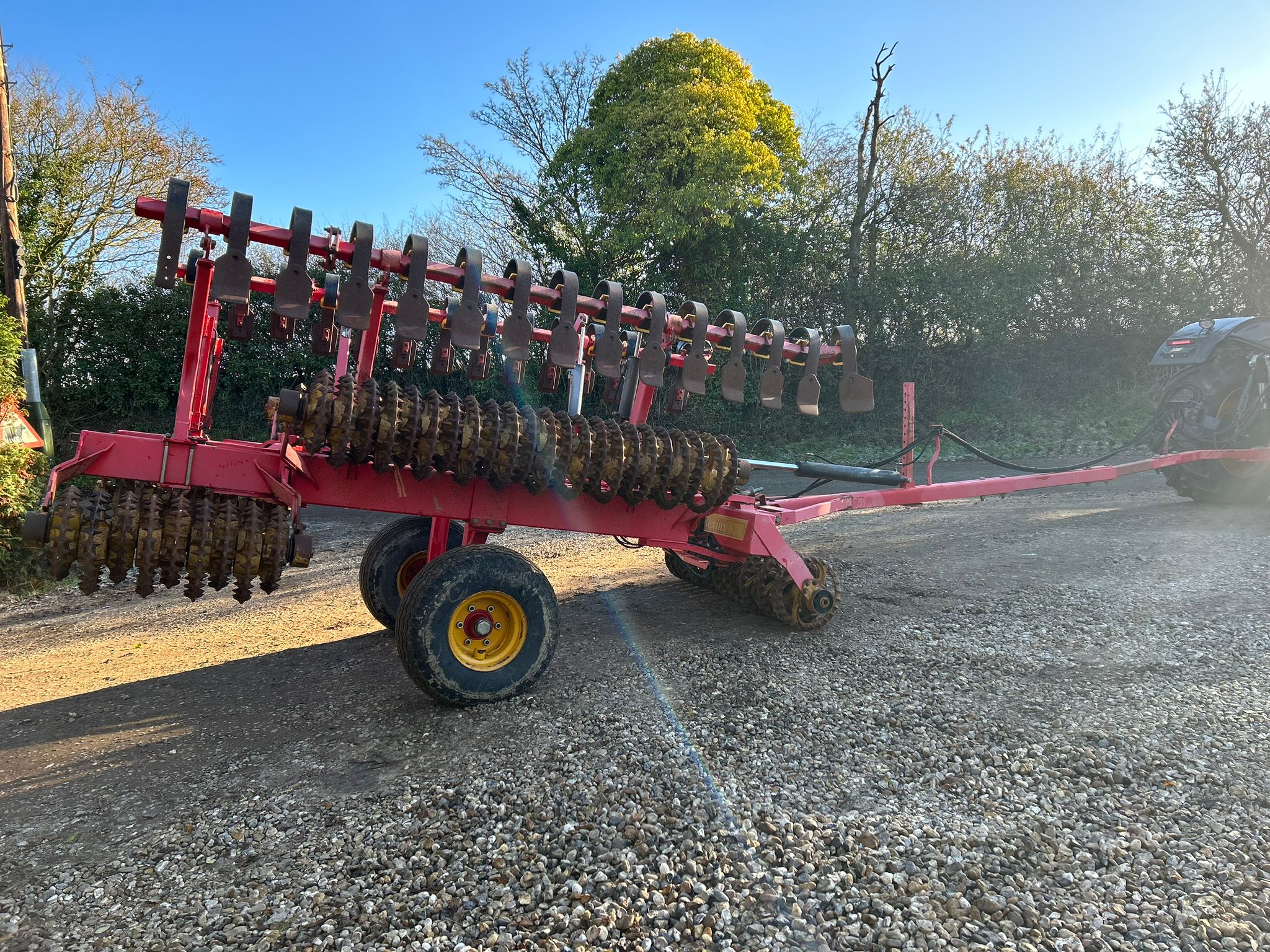 Used Vaderstad Rexius RS820 Cambridge Rolls